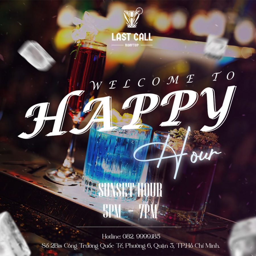Lastcall Happy Hour Poster 